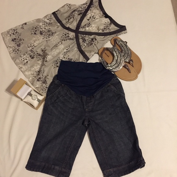 Maternity Shorts American Star Full Panel Size S - Picture 2 of 6